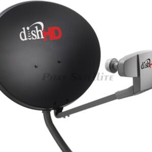 Dish Network 1000.2 Turbo HD Hybrid Western ARC Complete Portable Camping RV Tailgate KIT with 3FT Tripod & COAXIAL RG6 & HDMI Cable for Hopper Receiver