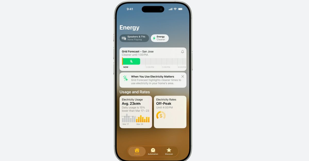 Apple Home is expanding its energy management features Apple Home is expanding its energy management features