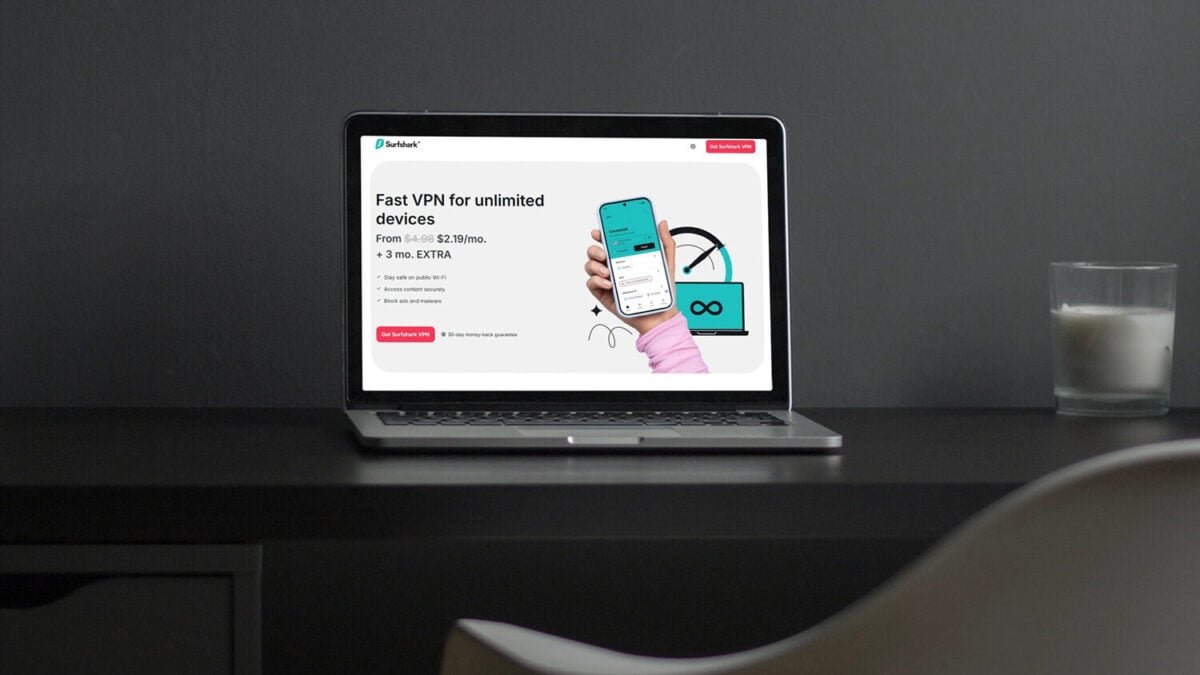 This Cheap Surfshark VPN + Antivirus Bundle Feels Illegal (But It’s Not) This Cheap Surfshark VPN + Antivirus Bundle Feels Illegal (But It’s Not)