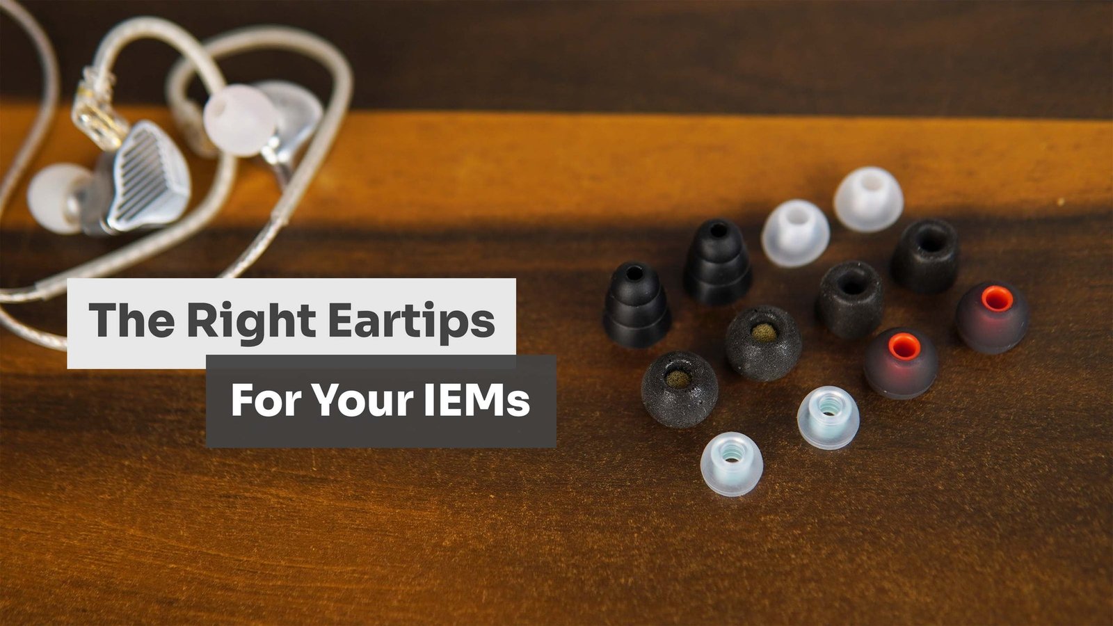 Understanding different kinds of eartips for your Earphones or IEMs Understanding different kinds of eartips for your Earphones or IEMs
