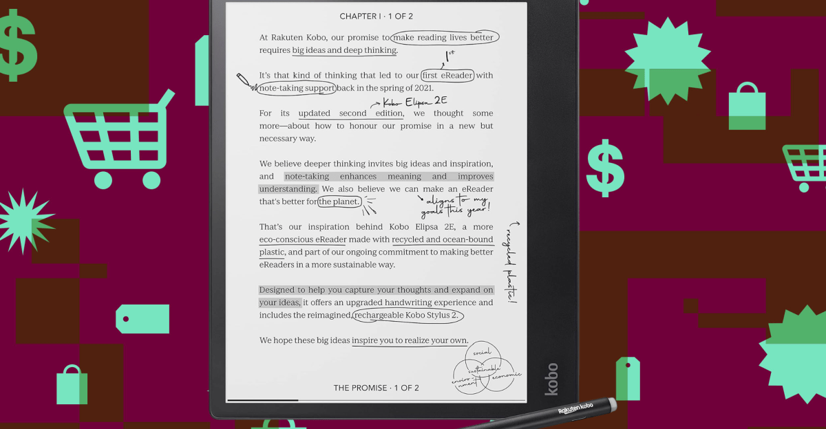 Kobo’s Libra Colour and Elipsa 2E e-readers have dropped to some of their best prices Kobo’s Libra Colour and Elipsa 2E e-readers have dropped to some of their best prices