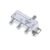 Cables Direct Online Pack of 3pc – 3 Way Bi-Directional 5-2300 MHz Indoor and Outdoor Waterproof Coaxial Antenna Splitter for RG6 RG59 Coax Cable Satellite HDTV (3 Ports)