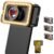 APEXEL 15X Macro Lens for iPhone with LED Fill Light, Samsung, Android Phone, with Universal Lens Clip Attachment (Fits for Almost Smartphone)
