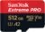 SanDisk Extreme PRO microSDXC UHS-I Memory Card 512 GB + Adapter & RescuePRO Deluxe (for Smartphones, Action Cameras or Drones, A2, Class 10, V30, U3, 200 MB/s Transfer)