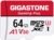 Gigastone 64GB Micro SD Card, Gaming Plus, Nintendo-Switch Compatible, High Speed 90MB/s, 4K UHD Video Recording, Micro SDXC UHS-I A1 V30 U1 Class 10