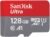 [Older Version] SanDisk 128GB Ultra MicroSDXC UHS-I Memory Card with Adapter – 100MB/s, C10, U1, Full HD, A1, Micro SD Card – SDSQUAR-128G-GN6MA