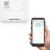YoLink LoRa Smart Vibration Sensor; Smart Shock, Glass Break, Tamper, Movement Detector, Generator Running, Email/SMS/Push Alerts, 1/4 Mile Open Air Range, Alexa, Hub is not Included
