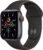 Apple Watch SE (GPS + Cellular, 40mm) – Space Gray Aluminum Case with Black Sport Band (Renewed)