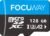 FOCUWAY 128GB microSDXC UHS-I, C10, U3, A2, 4K UHD Video High Speed Transfer Monitoring Industrial Grade SD Card with Adapter for Dash Cams, Action Camera, Surveillance & Security Cams
