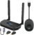 Wireless HDMI Transmitter and Receiver 4K Kit, Full HD 4K Wireless Presentation Equipment HDMI Adapter, Plug and Play Streaming Media. Laptop, Dongle, PC,PS4, Smart Phone to HDTV/Projector 165FT/50M