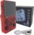 2025 R36S Retro Handheld Game Console with 128G 3.5 Inch IPS Screen Built-in 15000+ Classic Games Open Source Linux System Portable Pocket Video Player (Red )