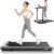FUNMILY Walking Pad 3 in 1 Under Desk Treadmill, 2.5 HP Quiet Portable Walking Treadmill 300lbs Weight Capacity, Walking Jogging Machine Remote Control LED Display Small Treadmills for Home Office