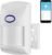Wireless Smart Motion Sensor: PIR Motion Detector Alert, WiFi Infrared Home Security Alarm System, TUYA App Control, No Hub Required, Smart Home Sensor Motion for Business