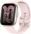 Amazfit Active Smart Watch 42mm, AI Fitness Tracker & Sleep Coach, GPS, Amazon Alexa Built-In, Bluetooth, 14-Day Battery, 120+ Sports Modes, Android & iPhone, Petal Pink
