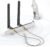 Bingfu M.2 WiFi Antenna 2.4GHz 5GHz 5.8GHz 3dBi MIMO RP-SMA Male + 2 x 12 inch Ngff Ipex4 to Rp-SMA Cable + PCI Slot Bracket for M.2 NGFF Intel Wireless Network Card WiFi Adapter Laptop