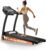 Treadmill with Incline, Treadmills for Home, 0-15% Auto Incline, 3.0HP Folding Treadmills for Running Walking with 300 LBS Weight Capacity, Bluetooth & Heart Rate Sensors, Hydraulic Folding