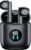 Wireless Earbuds Bluetooth Headphones 60Hrs Playtime Ear Buds with LED Display Charging Case Microphone Immersive Stereo Audio Headset IPX7 Waterproof Sports Earphones for iOS Android Laptop Black