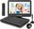 16.5″ Portable TV/DVD Player Combo with 14.0″ Large HD Swivel Screen and Digital TV ATSC Tuner/HDMI/USB/AV/Audio, Built-in Battery, Dual High Volume Stereo Speakers