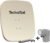 SATMAN 65 PLUS Satellite Dish for 4 Participants (65 cm Satellite Complete System, Mirror with Mast Mount and UNYSAT Universal Quattro Switch LNB in Weather Protection Housing) Beige