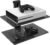 PERLESMITH Floating AV Shelf Double Wall Mount TV Shelf – Holds up to 17.6lbs – DVD DVR Component – Perfect for Xbox, Projector, WiFi Router, Game Console and Cable Box, PSDSK2
