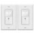 TOPGREENER PIR Motion Sensor Light Switch, Occupancy & Vacancy Motion Sensor Switch, ๐๐ฉ๐๐ซ๐๐๐ฅ๐ ๐๐ข๐ญ๐ก๐จ๐ฎ๐ญ ๐๐ซ๐จ๐ฎ๐ง๐ ๐๐ข๐ซ๐, No Neutral Wire, Single Pole, TDOS5-HL-W-2PCS, White