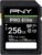 PNY 256GB PRO Elite Class 10 U3 V30 SDXC Flash Memory Card – 100MB/s, Class 10, U3, V30, 4K UHD, Full HD, UHS-I, Full Size SD