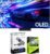 Samsung QN77S95DAFXZA S95D 77″ HDR OLED Smart TV (2024 Model) Bundle with Redeemable DIRECTV Gemini Air Streaming Device and 1 YR CPS Enhanced Protection Pack