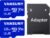 Vansuny Micro SD Card 128GB 2 Pack microSDXC Memory Card with SD Adapter A1 App Performance V30 4K Video Recording C10 U3 Micro SD for Phone, Security Camera, Dash Cam, Action Camera