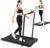 2 in 1 Folding Treadmill, Smart Walking Running Machine with Bluetooth Audio Speakers, Installation-Free,Under Desk Treadmill for Home/Office Gym Cardio Fitness