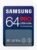 Samsung PRO Ultimate Full Size 64GB SDXC Memory Card, Up to 200 MB/s, 4K UHD, UHS-I, C10, U3, V30, A2 for DSLR, Mirrorless Cameras, PCs, MB-SY64S/AM