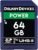 Delkin Devices Power 64GB SDXC UHS-II Memory Card – 300MB/s Read, 250MB/s Write | Ideal for 8K, 4K, HDR, and 360 Video | High-Performance SD Card for Cameras