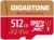 [5-Yrs Free Data Recovery] GIGASTONE 512GB Micro SD Card, 4K Camera Pro, A2 V30 for Smartphone, Gopro, Action Cams, 4K UHD Video Recording , Up to 100MB/s, UHS-I U3 C10 Class 10 with Adapter