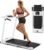 3.0 HP Foldable Portable Folding Small Treadmills for Home Office with 300 LBS Capacity, Walking Running Exercise Electric Compact Treadmill with LED Display