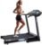 Tredmills for Home Treadmill with 0-12% Auto Incline Folding Treadmill with Incline 15 Pre-Set Training Programs Large LCD Display Running Machine Walking Jogging Running for Office Workout