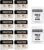[10x High Endurance] GIGASTONE Industrial 16GB 10-Pack MLC Micro SD Card, 4K Video Recording, Security Cam, Dash Cam, Surveillance Compatible 95MB/s, U3 C10, with Adapter [5-Yrs Free Data Recovery]