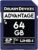 Delkin Devices 64GB Advantage SDXC Memory Card UHS-I (U3/V30) – High Speed SD Card 64GB for Cameras | Memory Cards for Cameras with 4K UHD, Full HD, Shock/Water/X-Ray Proof