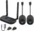 Wireless Hdmi Transmitter and Receiver 4k Kit.One Receiver and Two Transmitter Packages,sender Switch at Will,Matching Distance 50M VGA Dual Screen Casting Video Audio from PC/Laptop/TikTok to Monitor