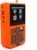 TV Signal Finder Meter, V9 Finder HD Satellite Finder DVB S2 Digital H.265 Full 1080P Built-in 3000mAh Battery FTA,for Adjusting Sat TV Dish(Orange)