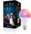 1/4/6 Pack Smart Color Changing Light Bulbs, WiFi BLT, Music Sync, 54 Dynamic Scenes, 16M DIY Colors, RGB LED, 8W (60W Equivalent), 800 Lumen, Compatible with Alexa, Google Assistant
