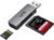 uni SD Card Reader, USB 3.0 SD Card Adapter High-Speed Micro SD Memory Card Reader Support SD/Micro SD/TF/SDHC/SDXC/MMC/UHS-I Card Compatible with Mac, Win, Linux, PC, Laptop, Chromebook, Camera