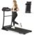 Treadmill with Incline, Walking Treadmill 3.0HP for Home Office Foldable with 12 Preset Programs Speaker Cup Holder Running Belt 43.8”x15.5”