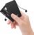 Smallest Portable Charger with Built-in Cables 6000mAh,Ultra Slim Power Bank,Mini High Speed External Battery Packs,Lightweight USB C Phone Charger for iPhone Samsung Google Android (Black)