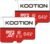 KOOTION 64GB Micro SD Card 2 Pack, Micro SDXC Memory Card Class 10 Micro SD Cards UHS-I, C10, U1, High Speed TF Flash Card with Adapter