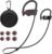 Bluetooth Wireless Headphones 16H Playtime Earbuds with Mic Stereo in-Ear Earphones, IPX7 Waterproof Sports Sound Isolation Headsets for Running, Gym, Workout