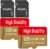 Memory Card, Micro TF Card U3 V30 4K UHD High Stability for Camera/Dash cam/Drone with Adapter (2 Pack) (128, GB)
