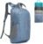 G4Free 25L Lightweight Hiking Backpack Packable Foldable Sport Travel Daypack Water Resistant for Women Men(Blue)
