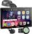 ATOTO P9 AI Voice Support, 4G LTE WiFi Android Digital Media Receivers, 4G+32G Wireless CarPlay & Android Auto Car Stereo, 7inch QLED, Dual BT, GPS Tracking, HDMI Input,1080P Rear Camera,P907PR-S2