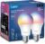 Tapo TP-Link Smart Light Bulbs, 1100 Lumens High Brightness (75W Equivalent), Matter-Certified, 16M Colors WiFi Light Bulb, Dimmable, Works w/Siri, Alexa & Google Home, A19 E26, L535E(2-Pack)