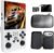 2025 R36MAX Handheld Game Console, Upgraded Version, 4-Inch Display, 128GB Storage, 30 Emulators Support, White