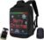 Welaso Smart Bluetooth LED Backpack with Colorful LED Sign Panel and Programmable, DIY Laptop Daypack Bag,Black (Medium 21L,with Rain Cover)